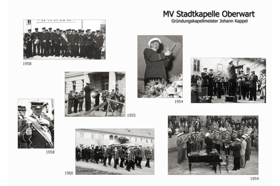 Stadtkapelle: Gründungskapellmeister Johann Kappel (*1905/+1960)