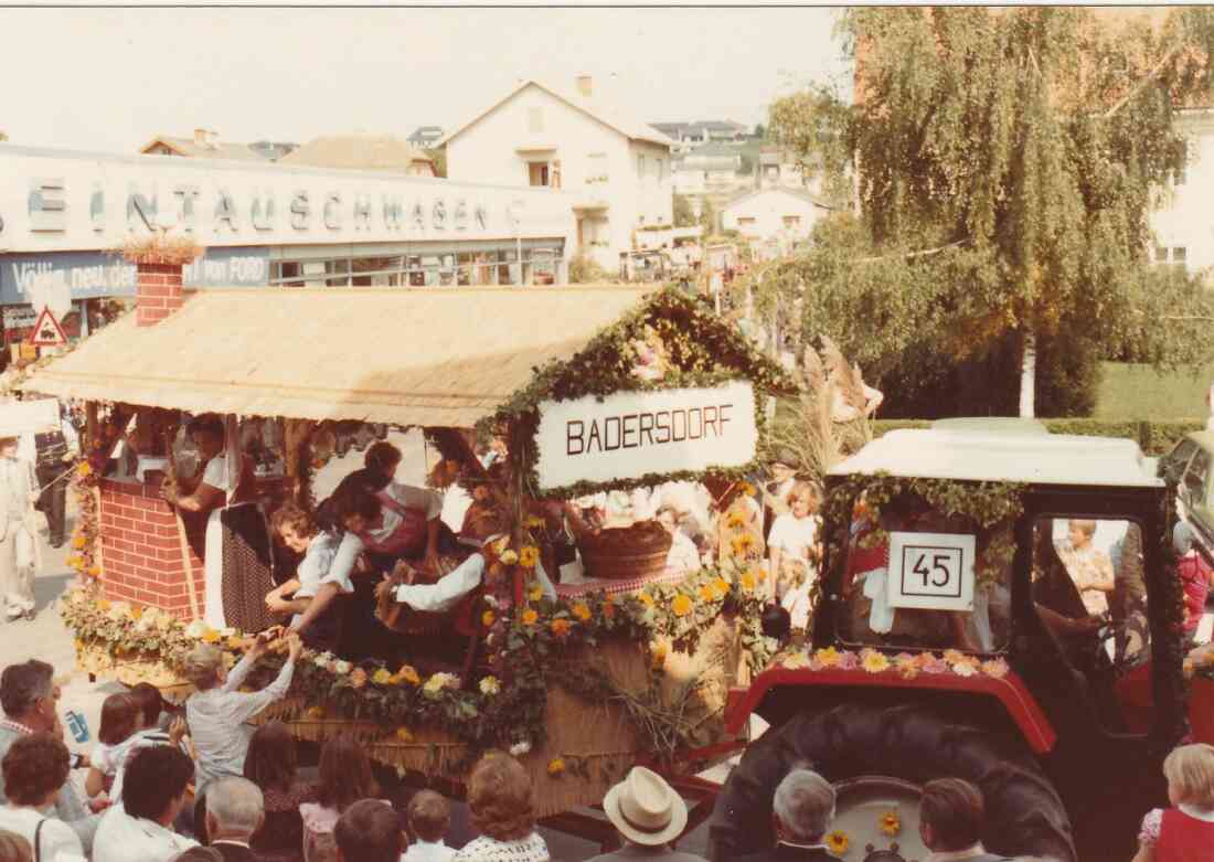 Erntedankfest - Umzug