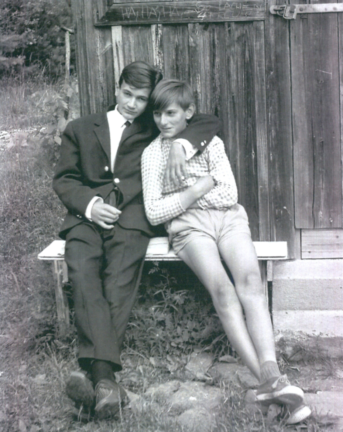 St. Martin: zwei Freunde - Johann Bernhard und Franz  Garber