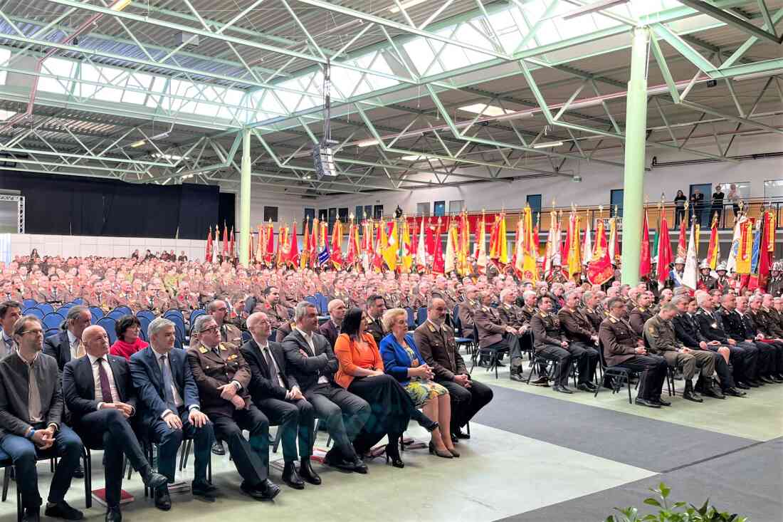 Stadtfeuerwehr: Festveranstaltung "100 Jahre Feuerwehrverband Burgenland" am 11. März in der Messehalle