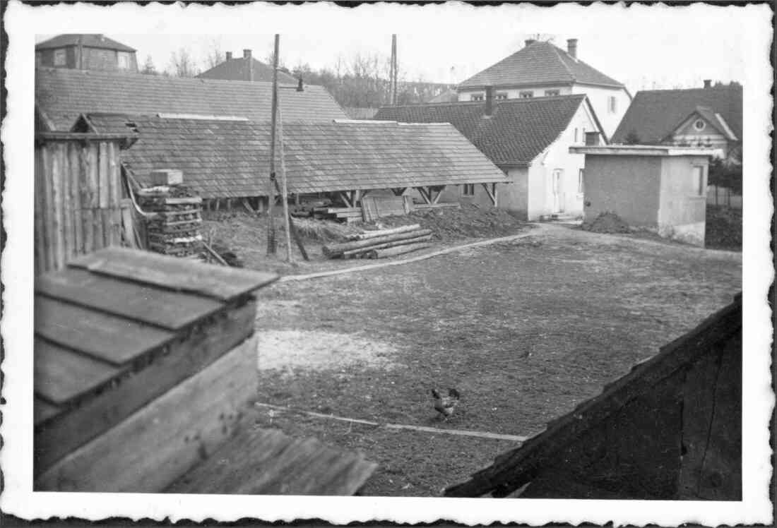 Ziegelei, Holz- und Baustofflager des Michael Gaál jun. (*1899/+1960) - Schlainingerstraße 13 bis 19