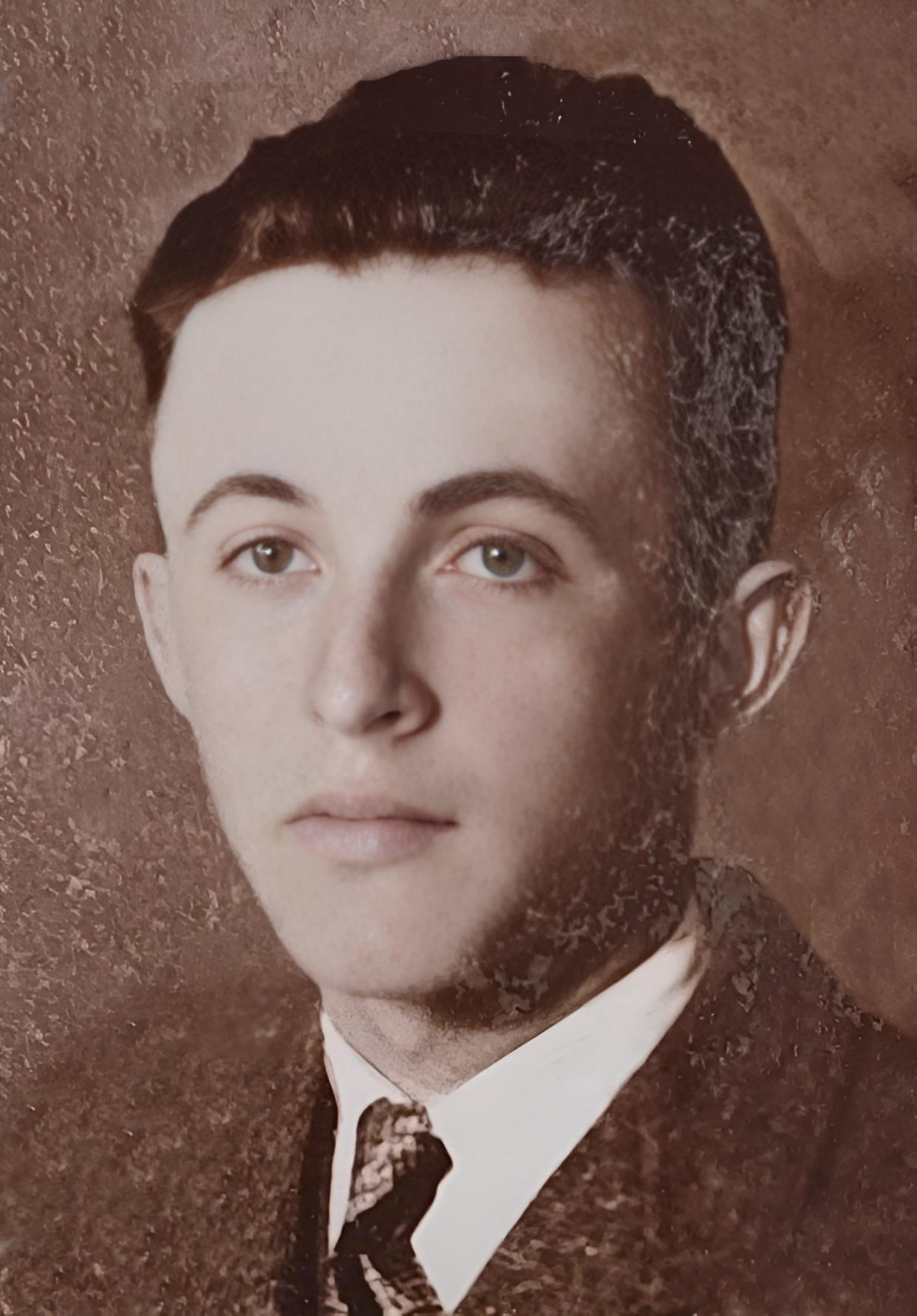 Jozsef  / Josef Gaal (*1923/+1943) - gefallen als Soldat der Deutschen Wehrmacht - OW 110 / Semmelweisgasse 6 (Portrait)