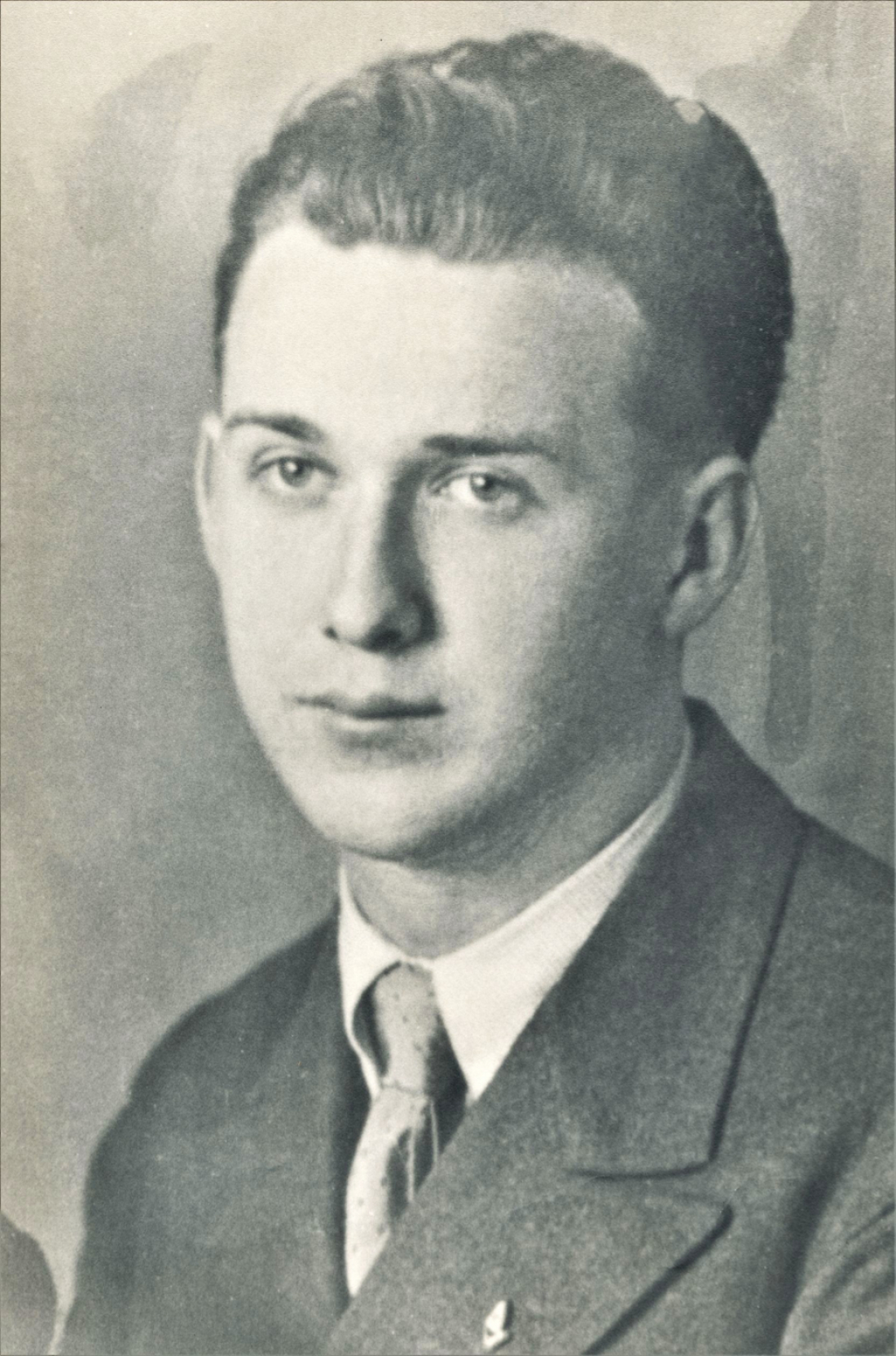 Franz Riegler (Schneider, *1921/+1943 gefallen) - Portrait