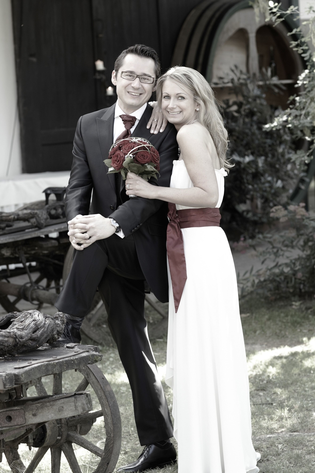 Das Hochzeitspaar Alexandra Nerath & Klaus Volcic