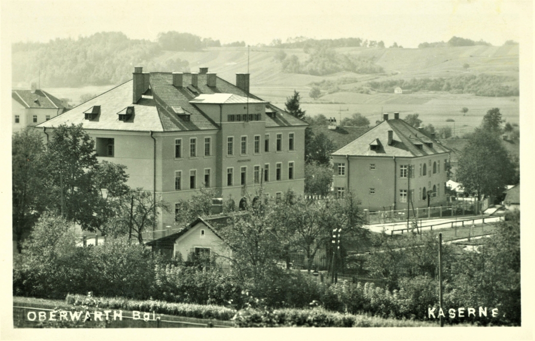 Ansichtskarte: Kaserne (Prinz Eugenstraße 4 und 6)