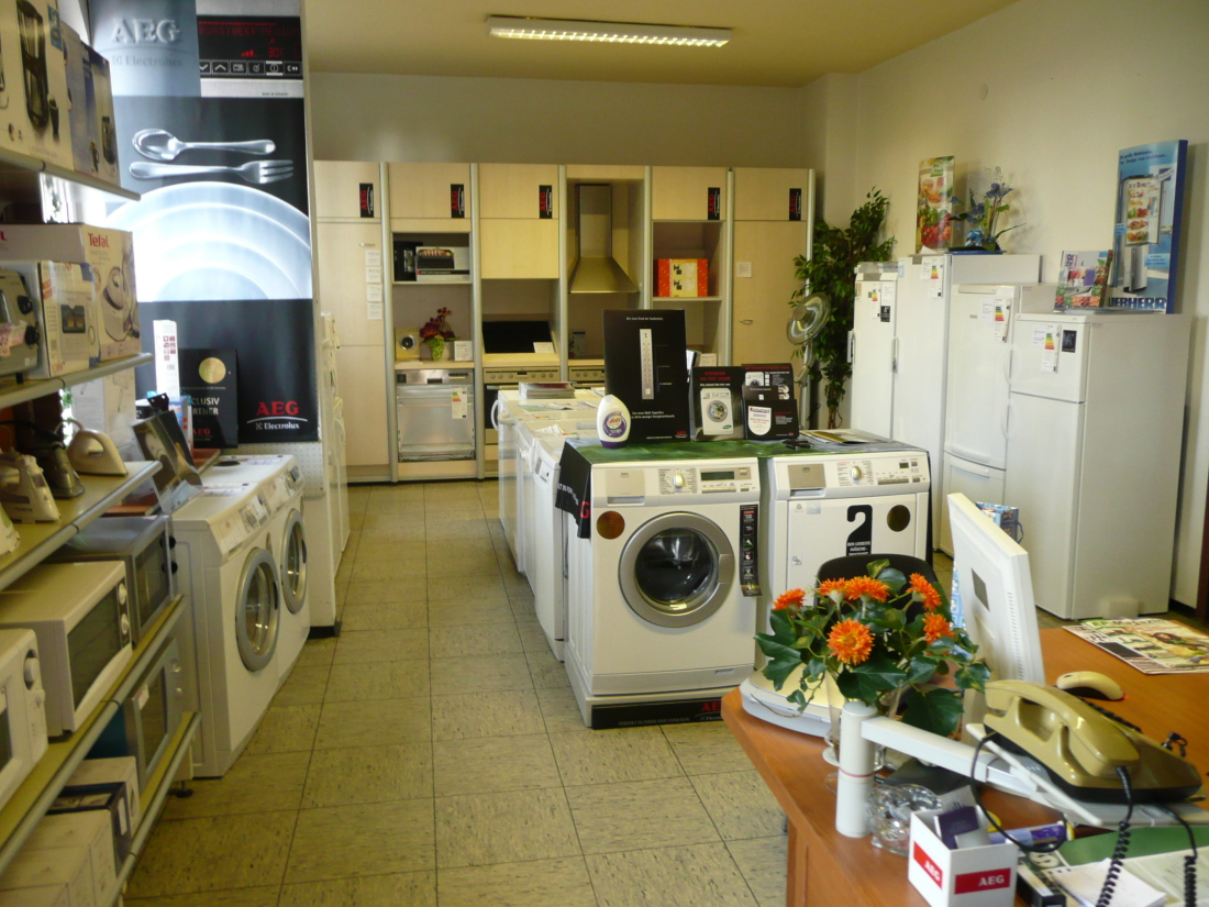 Elektro Kamper (Wienerstraße 28): Innenraum des Geschäftslokals