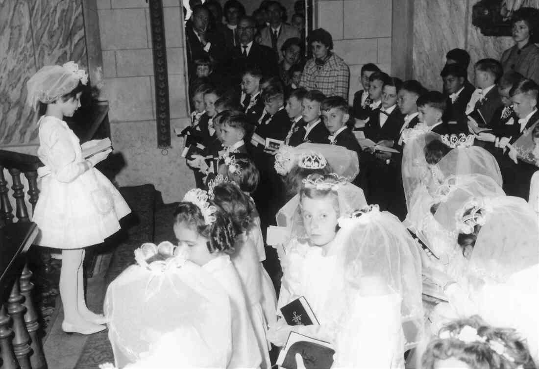 Röm. kath. Pfarrgemeinde: Hl. Erstkommunion  1964