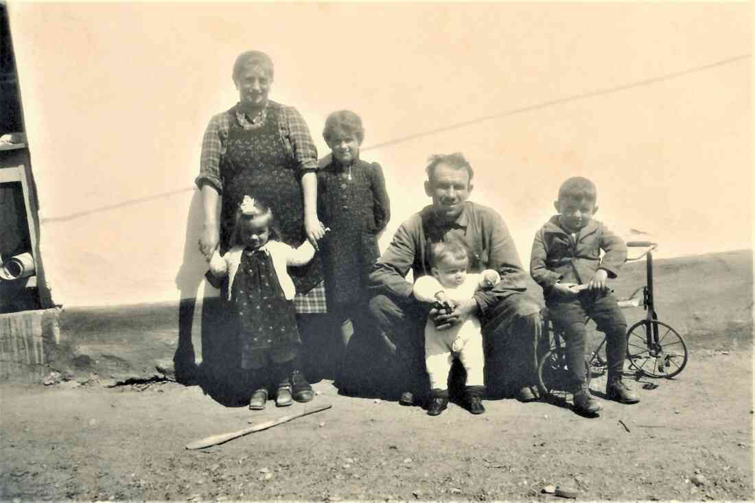 Die Familie Gisela (geb. Györög, *1911/+1996) und Julius Ritter (*1905/+1984) - Oberwart Nr. 80 (Buchengasse 9)