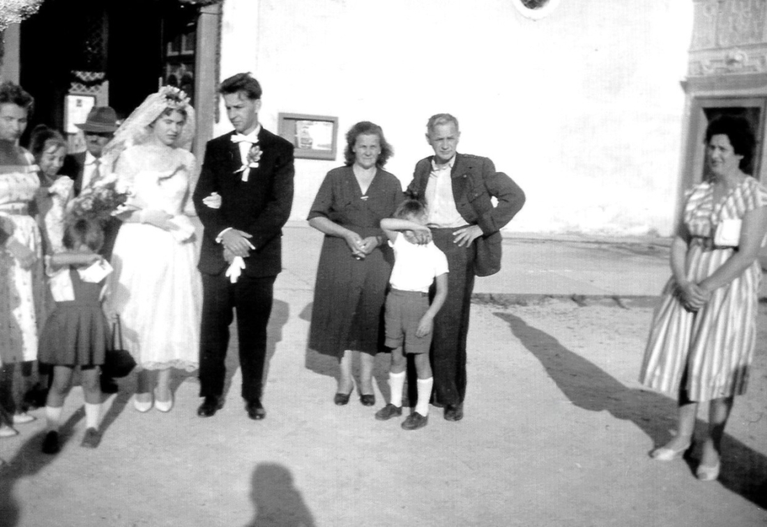 Hochzeit Wilma Györög und Herbert Unger