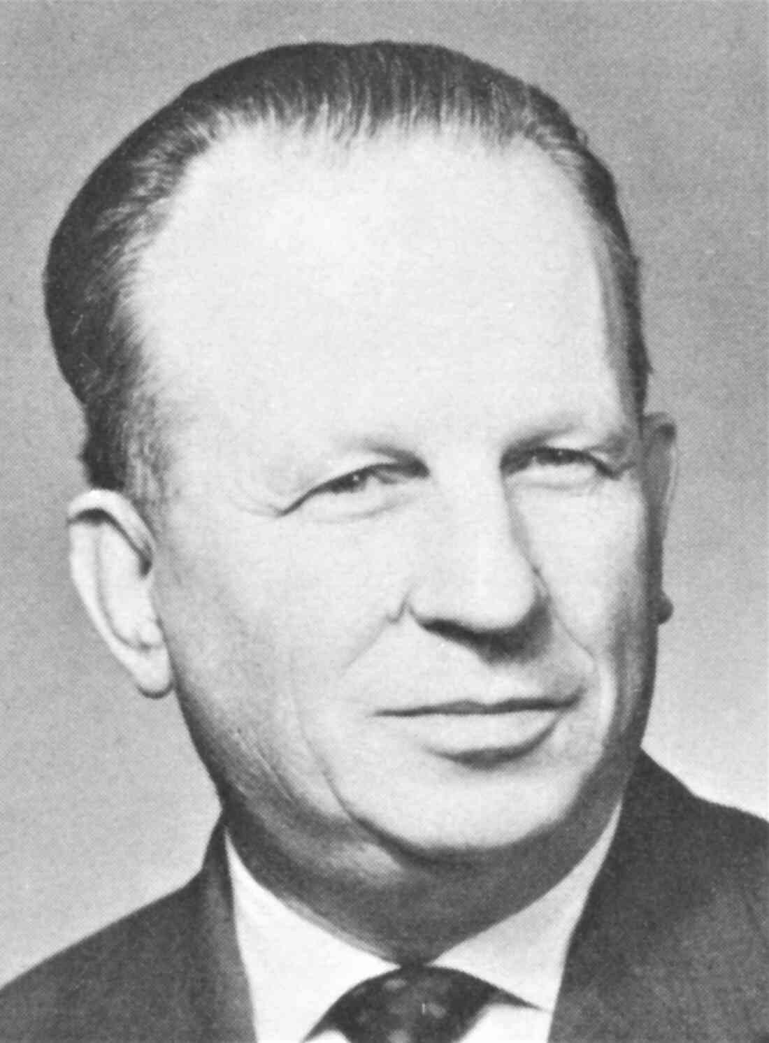 OSG - Obmänner der ersten Stunden: BR a.D. Ing. Prof. Thomas Wagner 15.01.1955 - 25.07.1959 (Portrait)