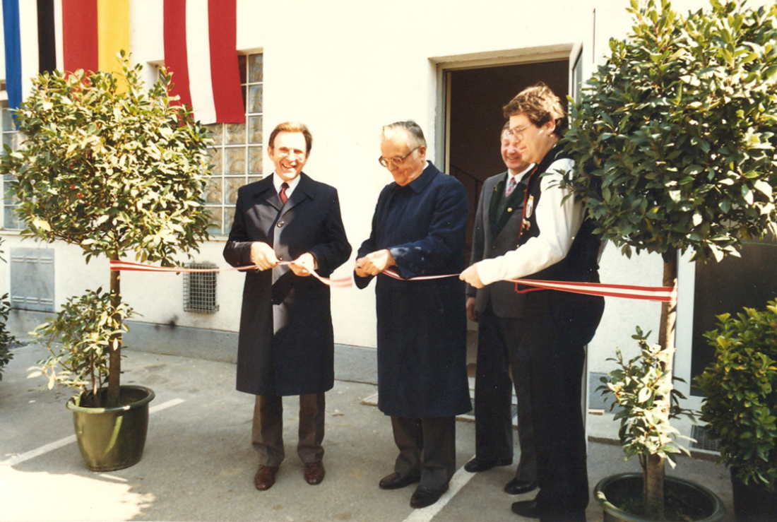 Stadtkapelle: Eröffnung des Probelokals - Evang. Kirchengasse 3 (Racz/Kery/Sipötz/Kuch)
