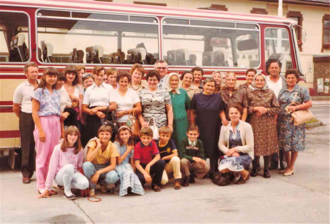 St. Martin: Röm. kath. Wallfahrergruppe auf dem Weg nach Mariazell