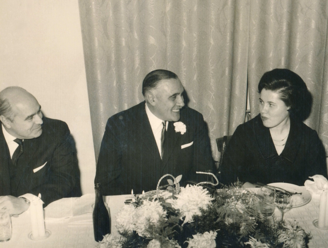 50. Geburtstag von Dr. Ladislaus Fuith (Rechtsanwalt, *1914/+1969) im Gasthof Seper (Hauptplatz 2)