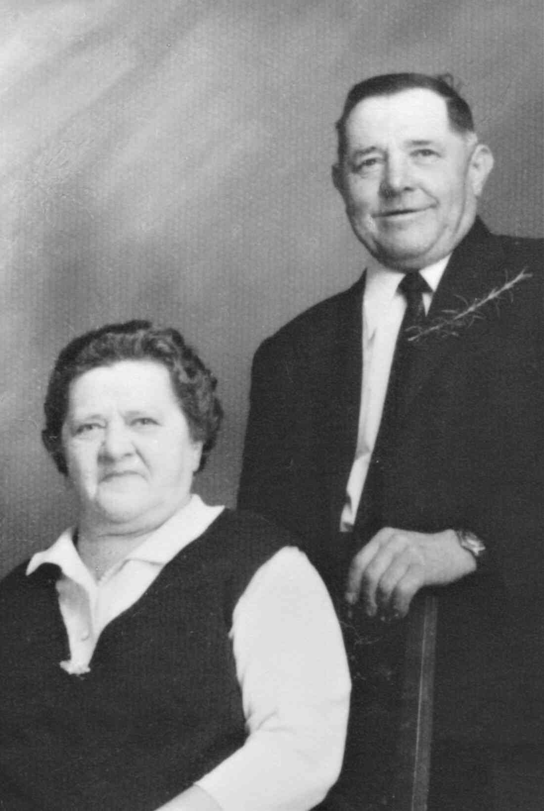 Julianna (geb. Merth, *1912/+1984) und Ludwig (Lajos) Horvath (*1911/+1989) - Graf Erdödystraße 60