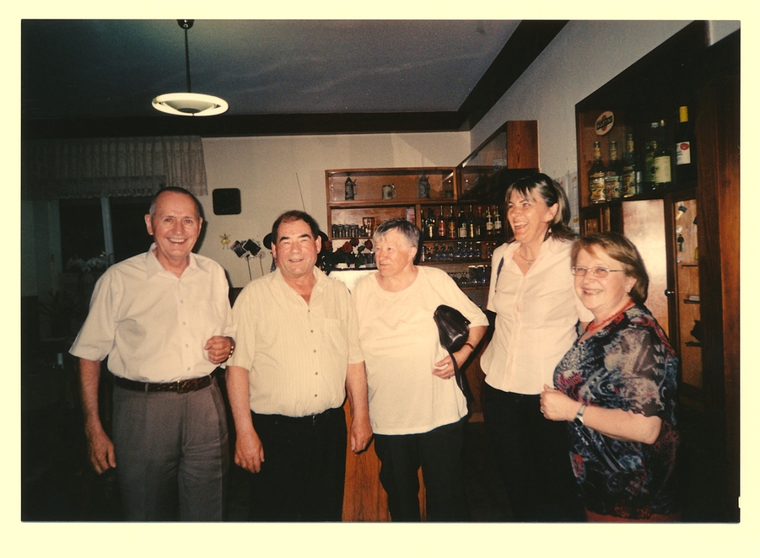 Besuch bei Esther und Adolf Engelmeyer anlässlich ihrer runden Geburtstage im Gasthof Kantor - Gangoly/Chwojan/Fülöp