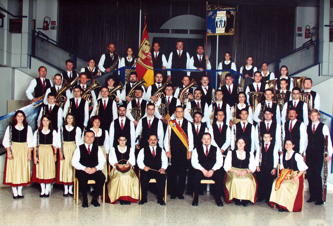 Stadtkapelle Oberwart: Kapellenfoto anlässlich 50 Jahre Stadtkapelle