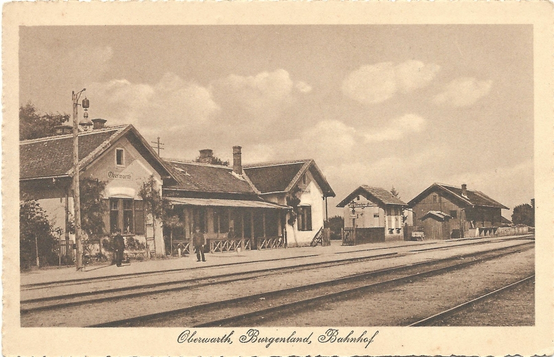 Ansichtskarte: Bahnhof