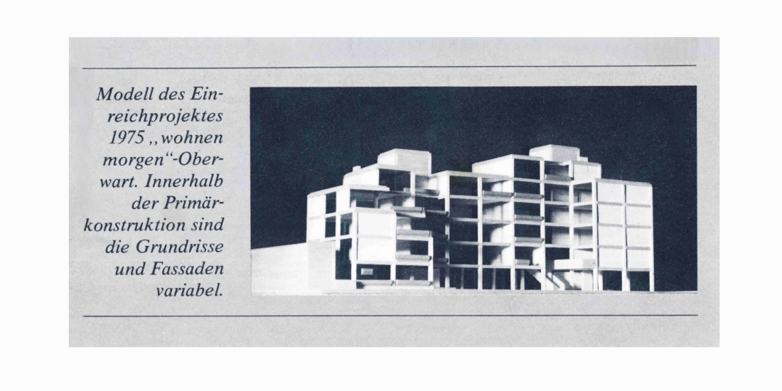 OSG: Modell "Wohnen Morgen: Haus der Besinnung" - Lehargasse 4