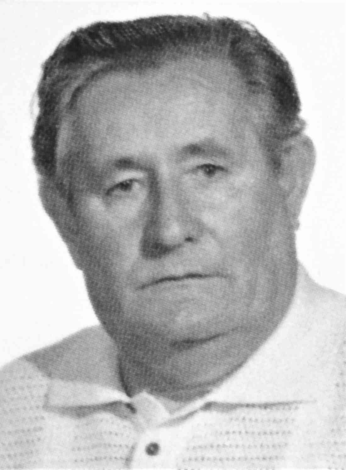 OSG - Obmänner der ersten Stunden: Karl Kager 15.11.1952 - 09.12.1954 (Portrait)