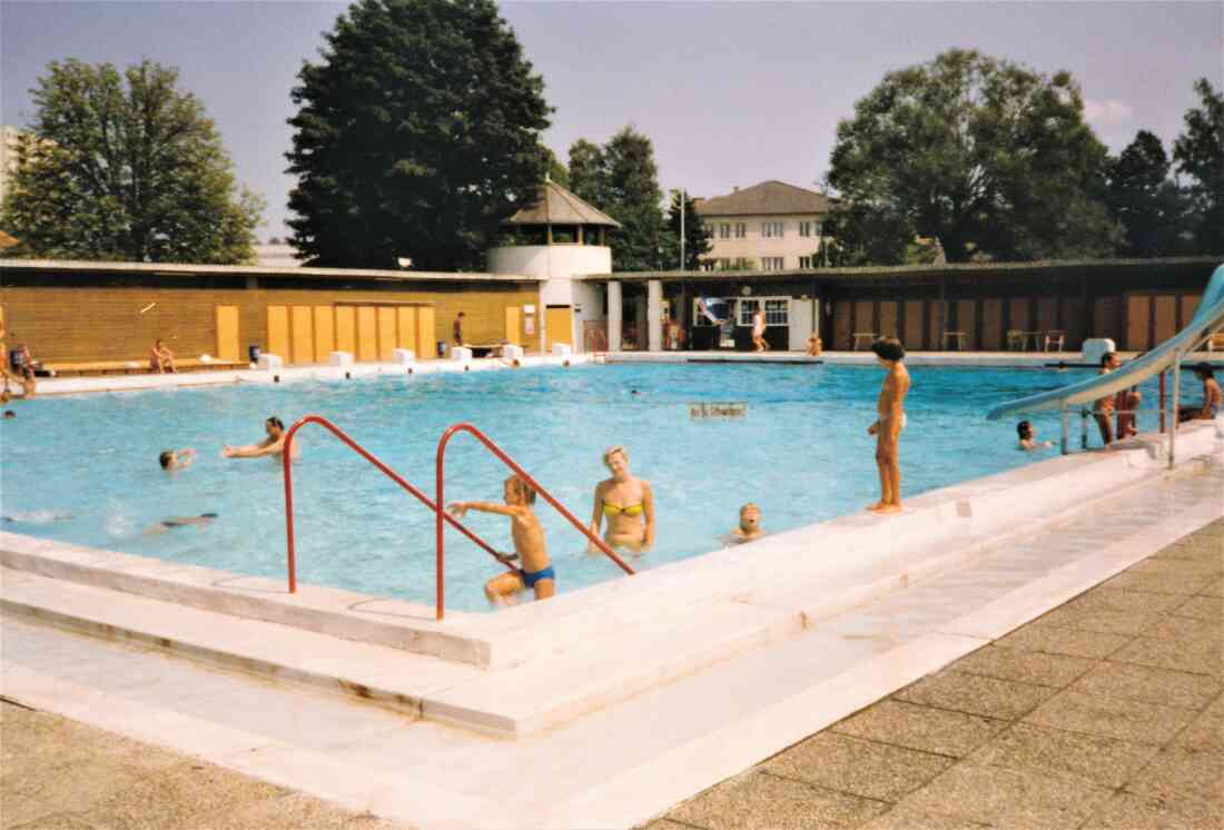 Freibad / Schwimmbad (Badgasse 6): vor dem Umbau des Jahres 1990