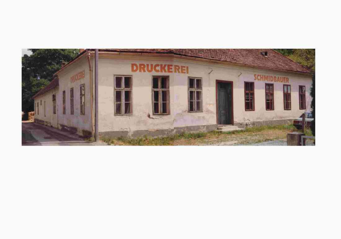 Druckerei Schmidbauer - Reformierte Schule (Ref. Kirchengasse 9)