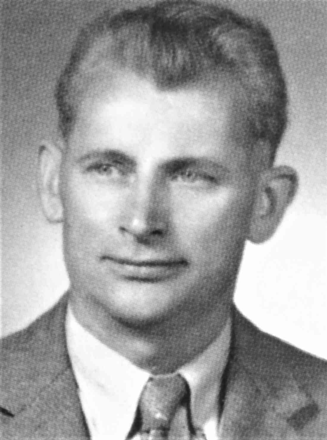 OSG - Obmänner der ersten Stunden: Gründungsobmann Adolf Tauss 10.06.1951 - 15.11.1952 (Portrait)