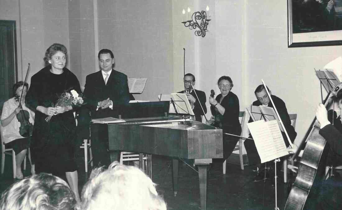 November 1958: Kammerkonzert im Rathaussaal  - Messner/Schober/Sammwald
