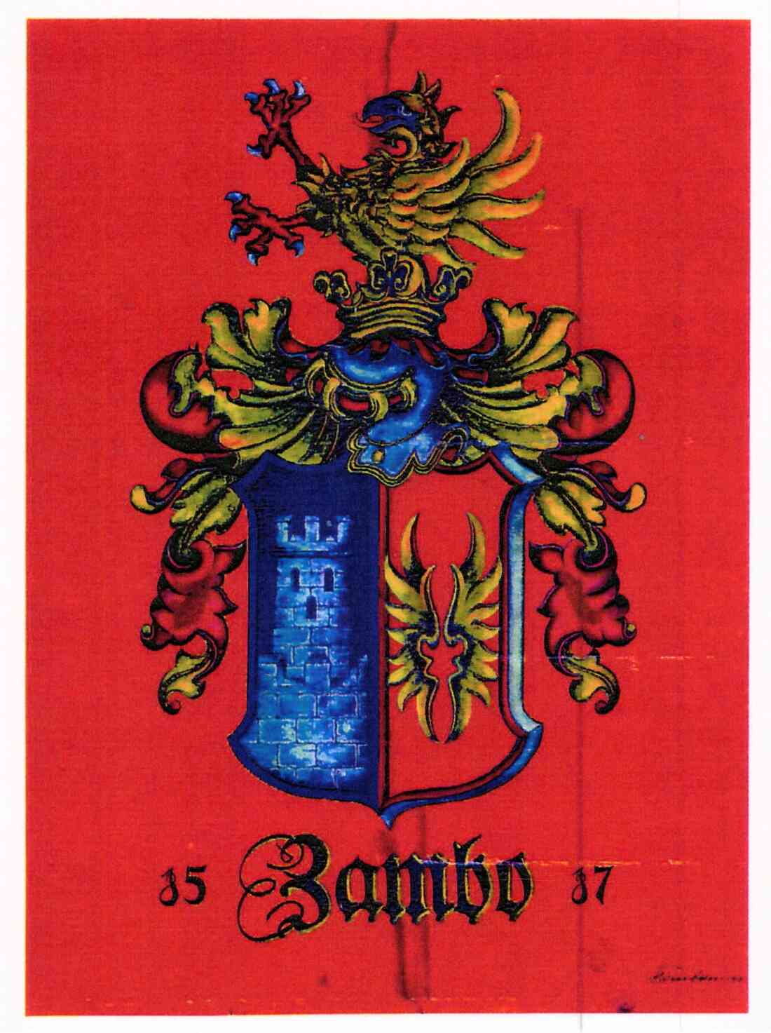 Wappen der Familie Zambo