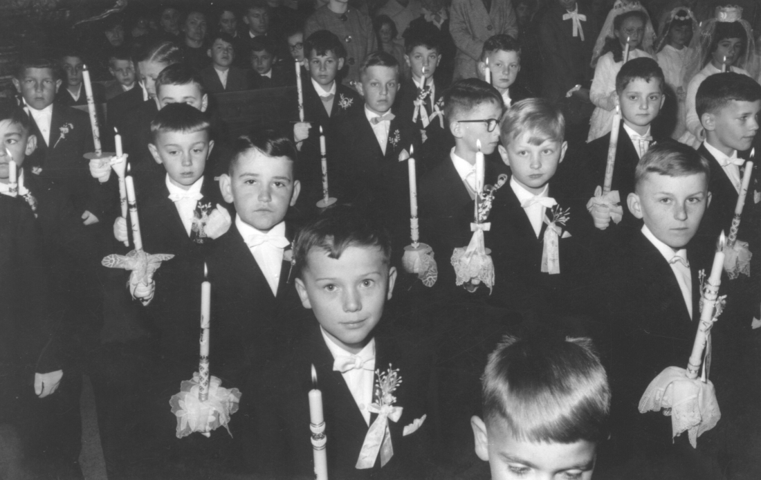 Röm. kath. Pfarre: Hl. Erstkommunion  1964