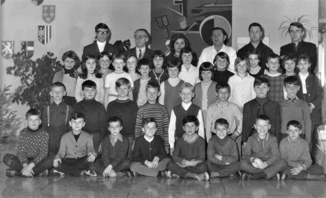 4. Klasse der Volksschule