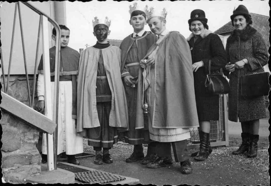 Die Heiligen Drei Könige zu Beginn der 1960er Jahre