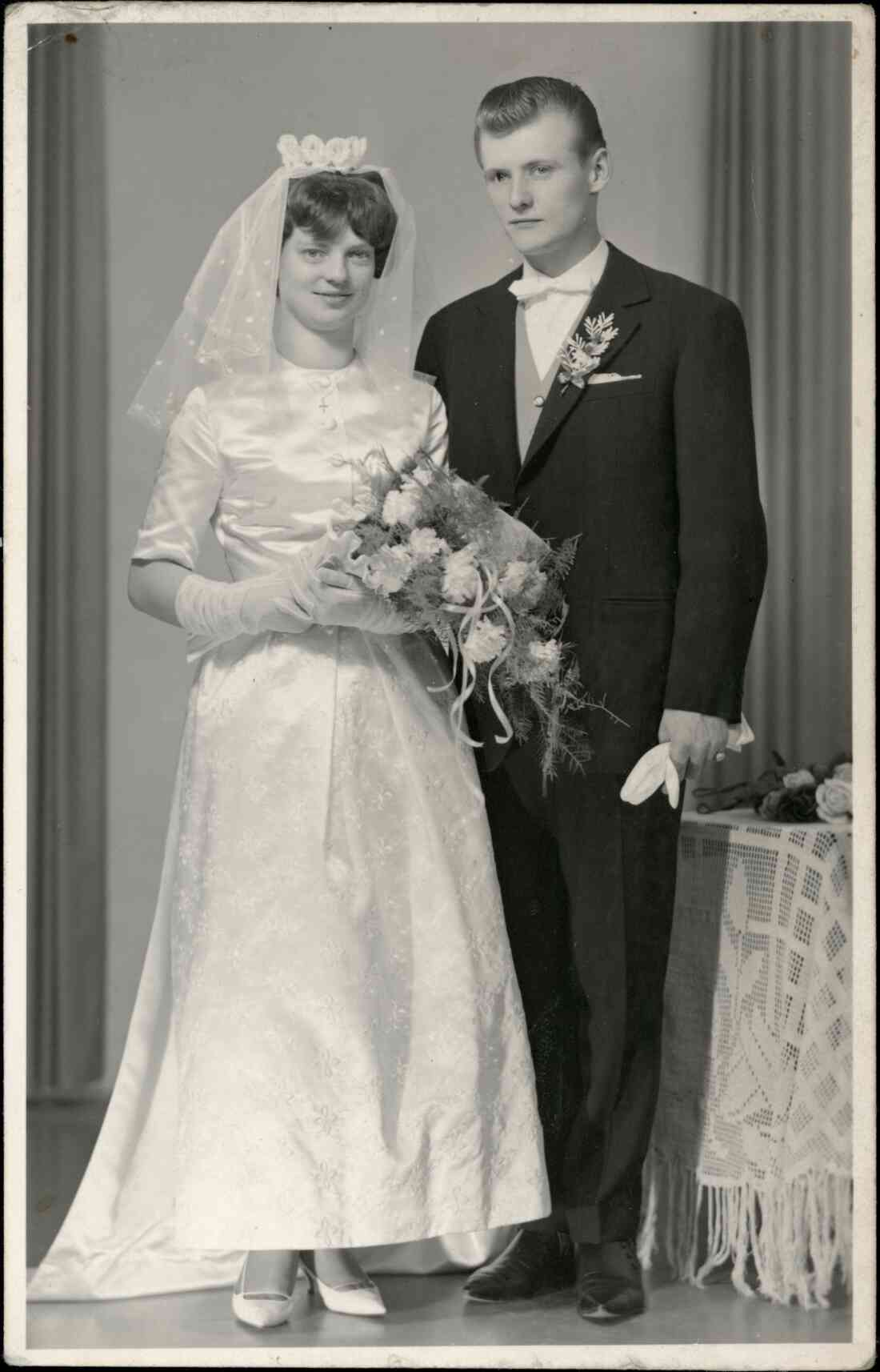 Das Hochzeitspaar Julianna und Leo Wimmer (*1941/+1968)