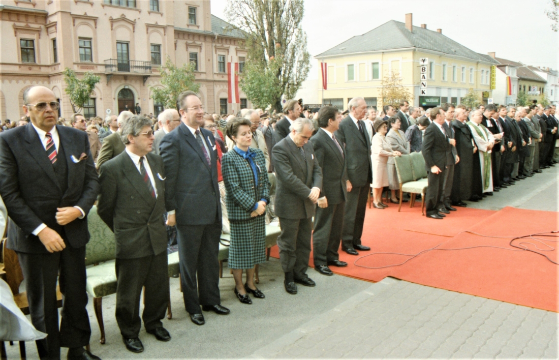 50 Jahre Stadt Oberwart: Ein Teil der Ehrengäste