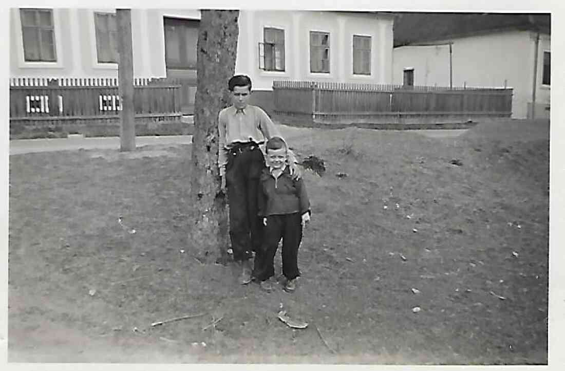 Hansi Jungschlager (*1942/+ 2008) und sein Cousin Karl Eigenbauer