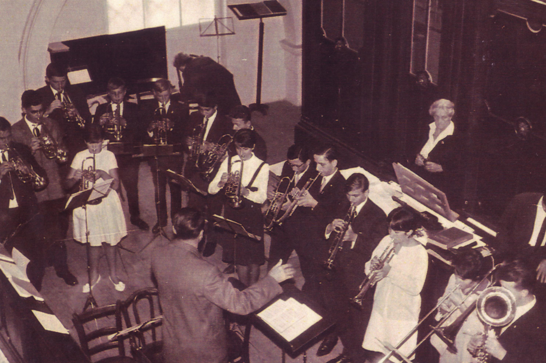 Evang. Posaunenchor in der Heilandskirche Graz