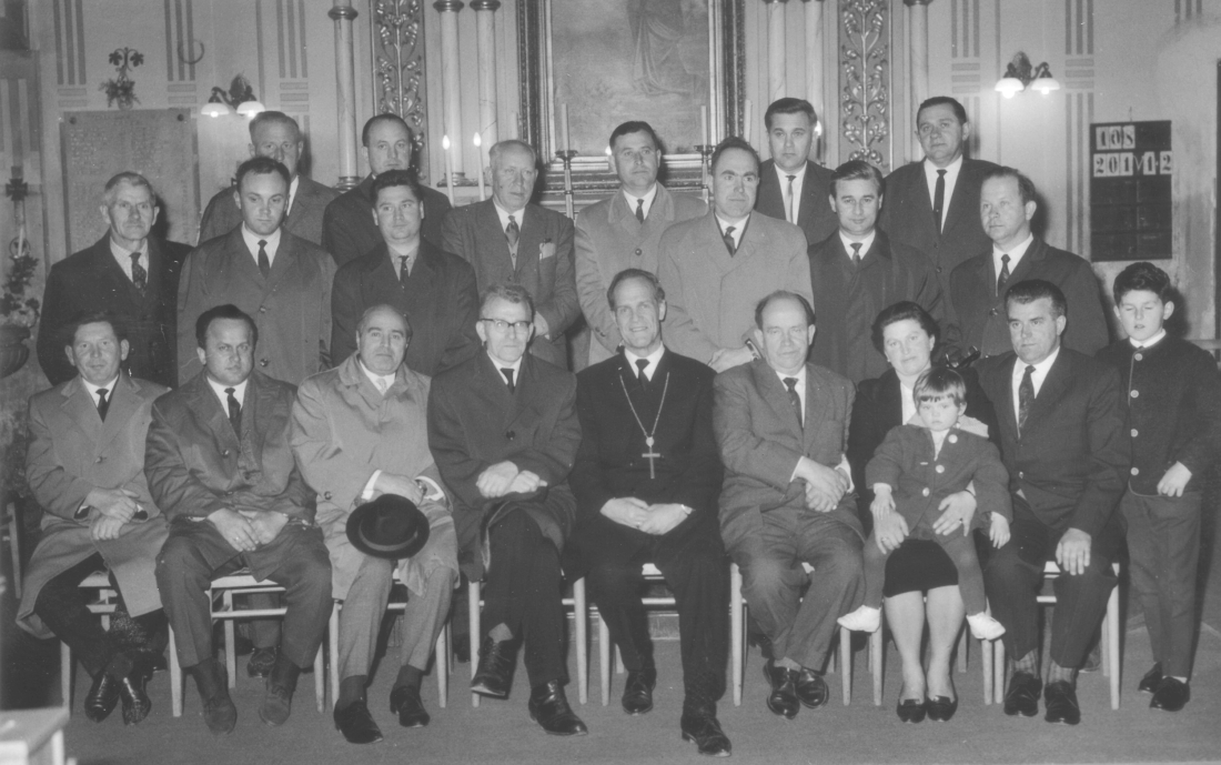 Die Gemeindevertretung der evang. Pfarrgemeinde AB anlässlich der "13. Evang. Woche"