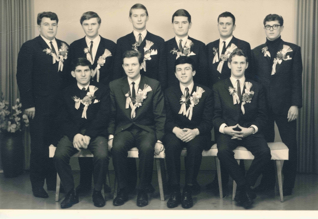 Musterung 1965 - Tallian/Binnyei/Konrad/Ringbauer/Zambo/Tölly/Böcskör/Kuch/Pal/Milchram