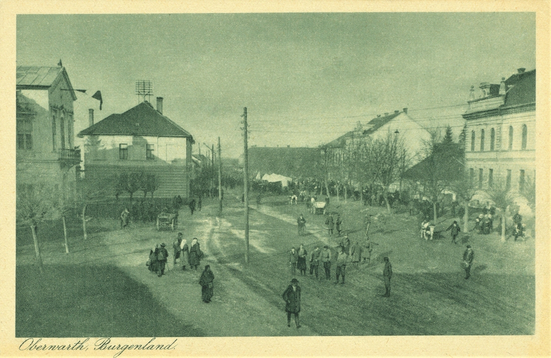 Hauptplatz Oberwart 1922