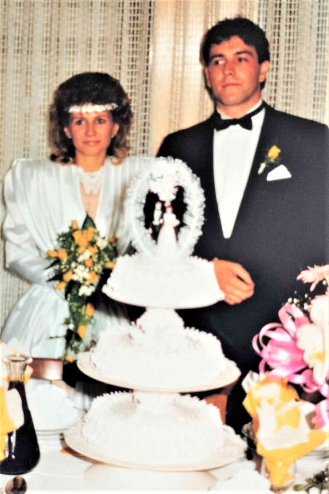 Das Hochzeitspaar Dagmar Ritter und Georg Rosner