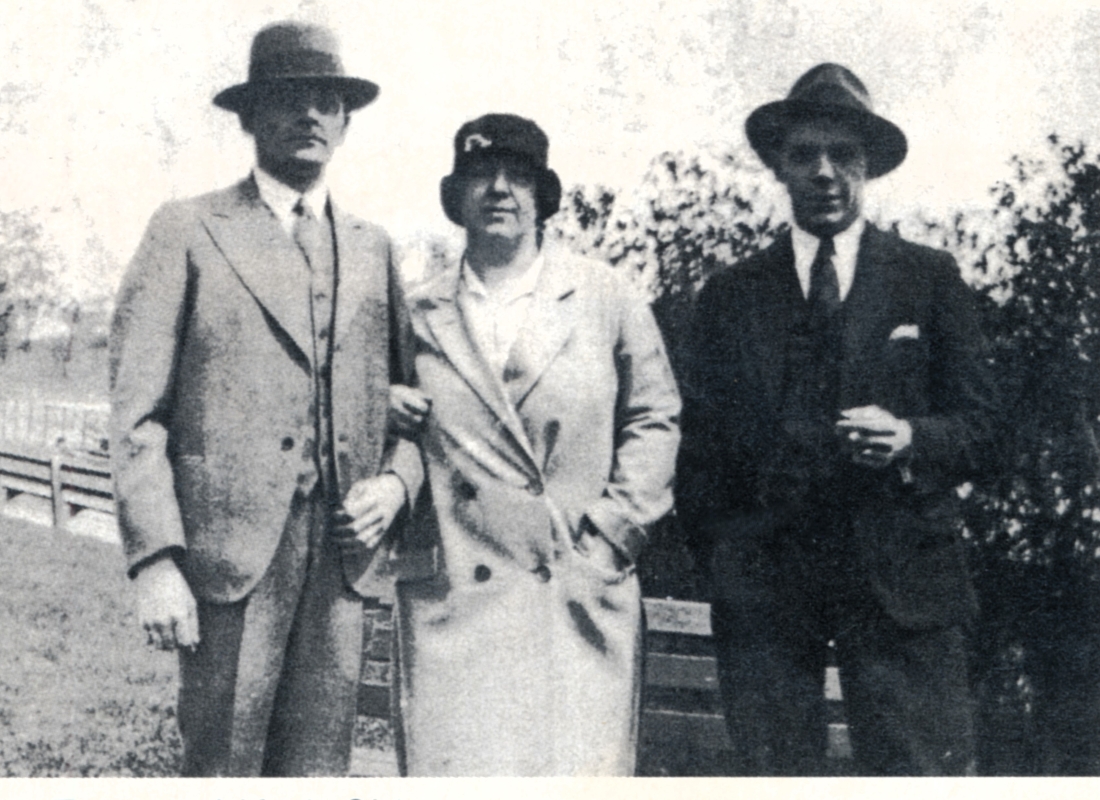 Auswanderer Karl Heigl (*1903) mit Bruder Adolf und dessen Frau in Chicago