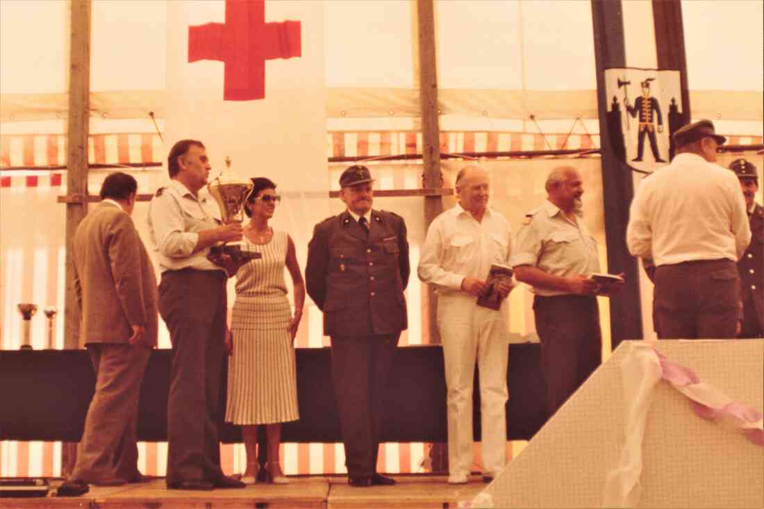 Rotes Kreuz: Olympiade - Ehrung verdienter Personen (Granich/Stöhr/Glöckner/Huber/Kapper)