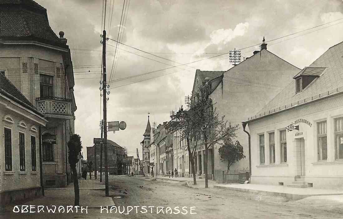 "Oberwarth Hauptstrasse" (Wienerstraße)