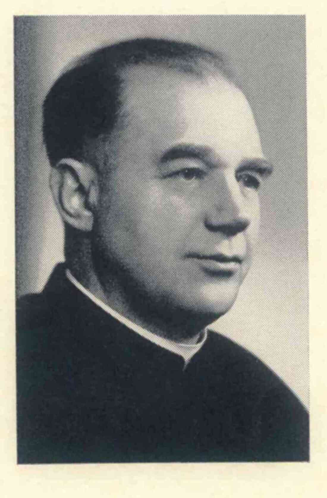 Röm. kath. Pfarre: Dr. Matthias Heintz (*1903/+1964) - Pfarrer in Oberwart von 1952 bis 1964 (Portrait)