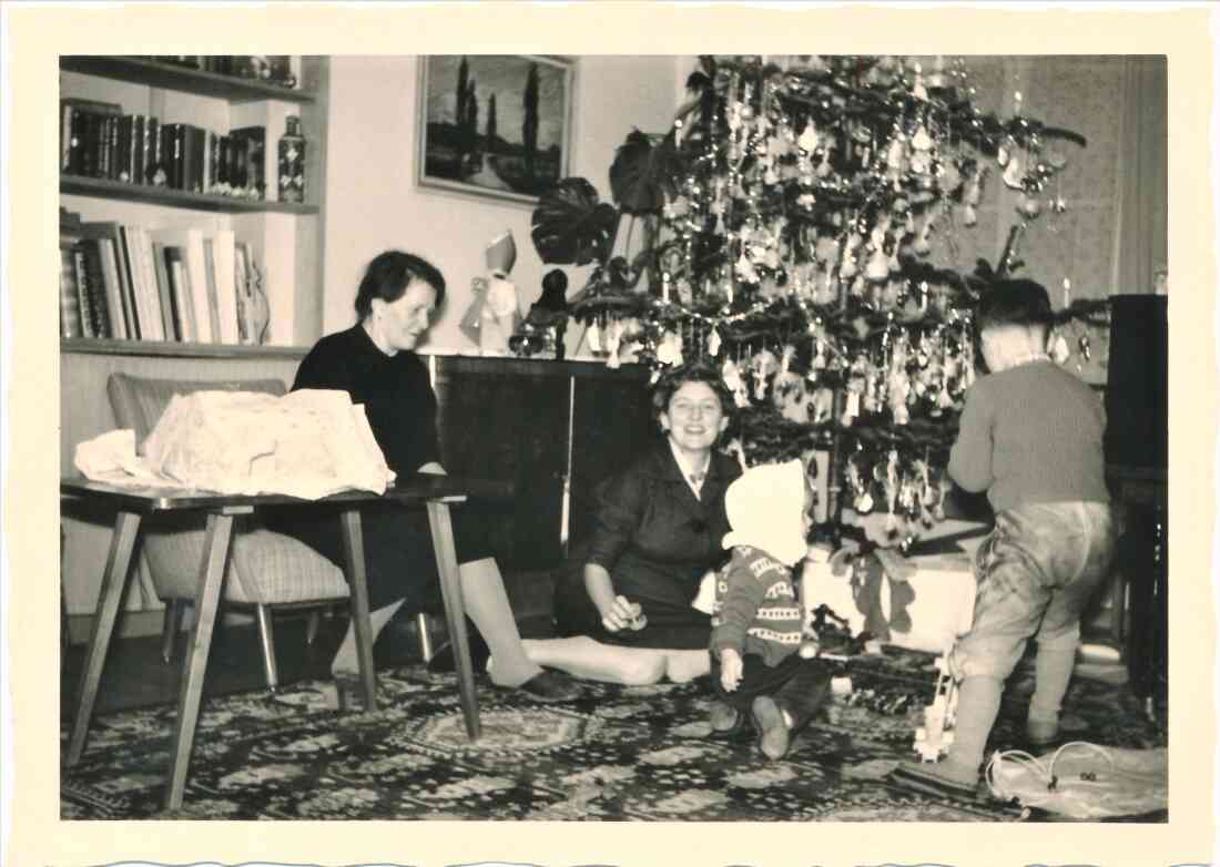 Weihnachten bei Fam. Schober (Schlainigerstaße 4)