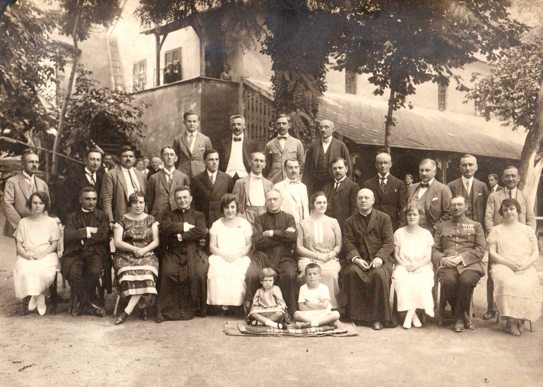 Katholische Gruppe mit Dr. Karl Fuith