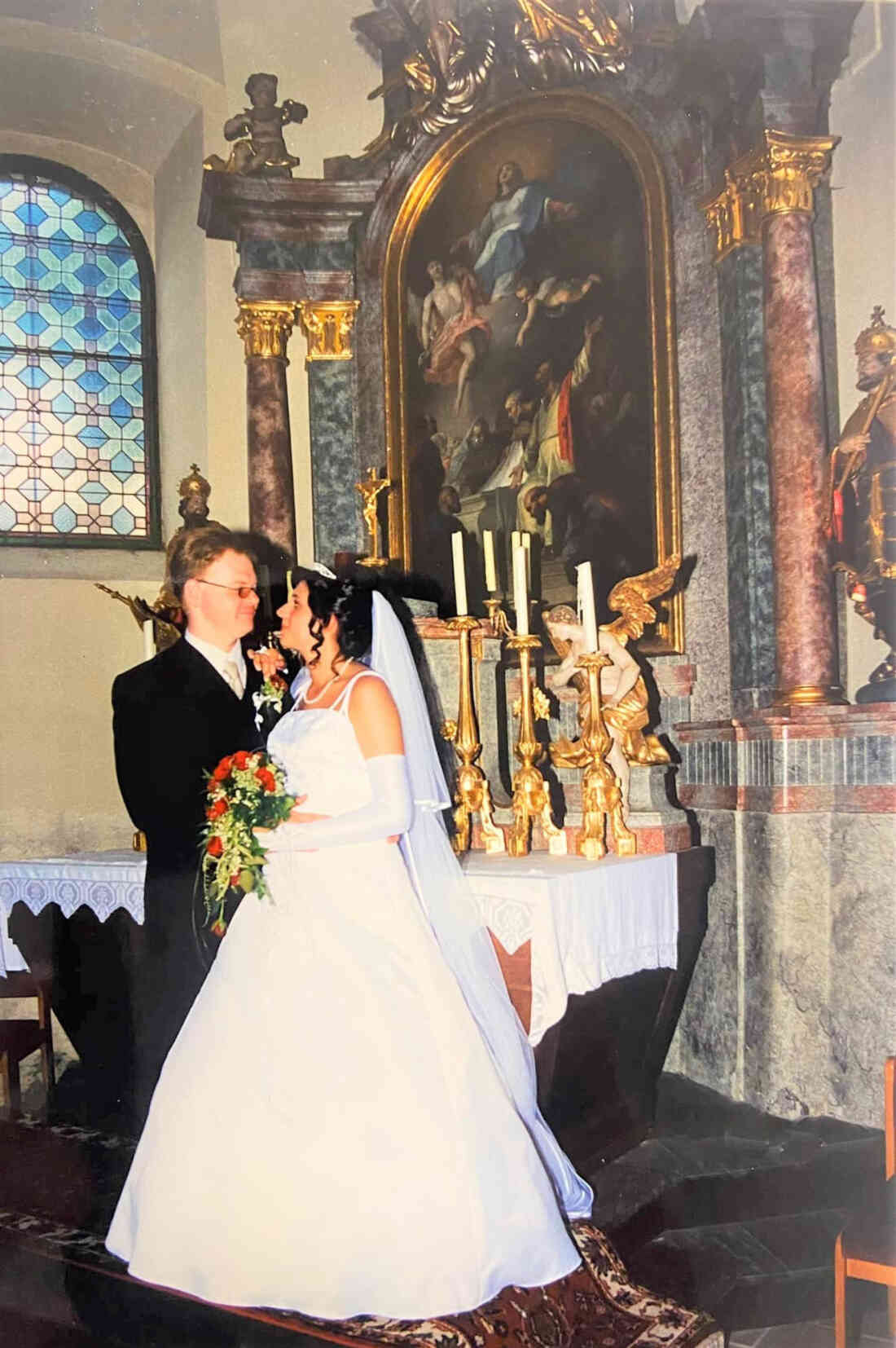 Röm. kath. Pfarre: Hochzeit Vera Konrath und Siegfried Tanczos