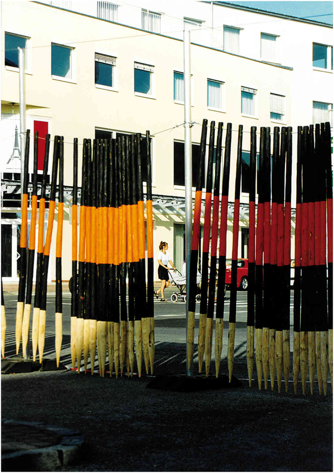 Schneestockparade - Hauptplatz