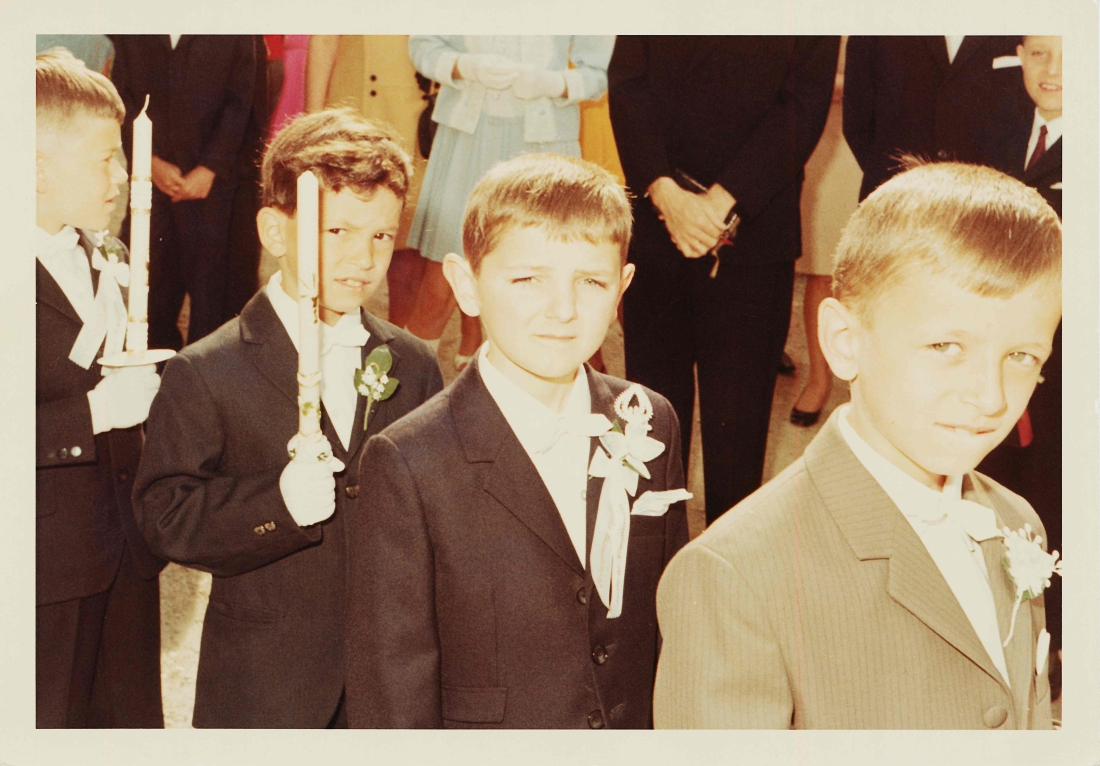 Röm. kath. Pfarre: Hl. Erstkommunion 1969 - Fasching/Stubits/Marosi/Frühmann