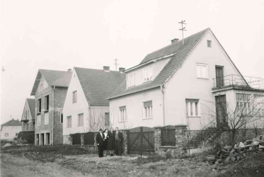 Blick in die Adalbert Stifter Gasse auf die Häuser 6-12 / Böcskör-Szabo