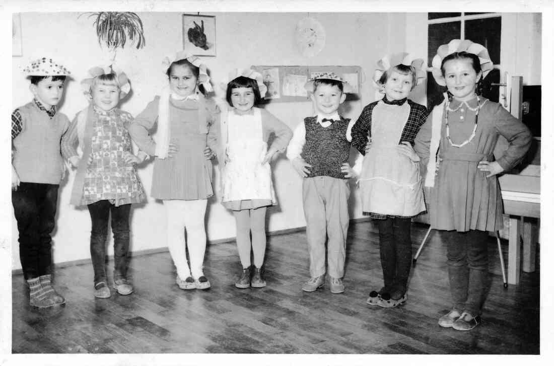 Gruppe des städt. Kindergartens